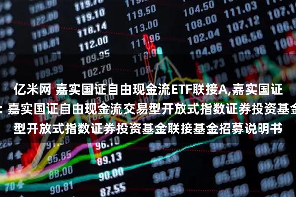 亿米网 嘉实国证自由现金流ETF联接A,嘉实国证自由现金流ETF联接C: 嘉实国证自由现金流交易型开放式指数证券投资基金联接基金招募说明书