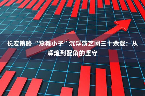 长宏策略 “燕舞小子”沉浮演艺圈三十余载：从辉煌到配角的坚守