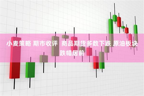 小麦策略 期市收评  商品期货多数下跌 原油板块跌幅居前